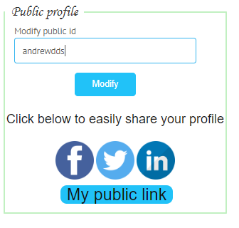 Public Profile